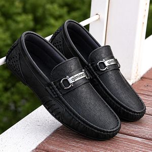 Chaussure soulier mocassin homme - noir