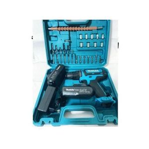 Makita Accessories Perceuse Visseuse Sans Fil 24V Avec 2 Batteries+24 Accessoires