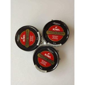 Lot De 3 Boites De Cirage Kiwi Cirage Boite Noi NN
