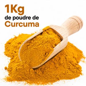 1kg de poudre de Curcuma 