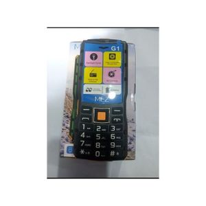 Mez Téléphone MEZ G1 FM Sans Fil, Dual SIM -Noir