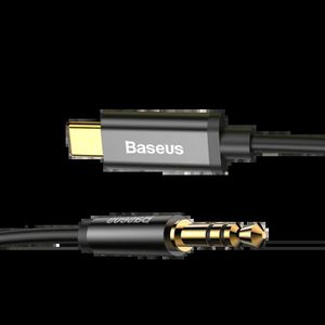 Câble audio Baseus Yiven Type-C mâle vers 3,5 mâle Noir 