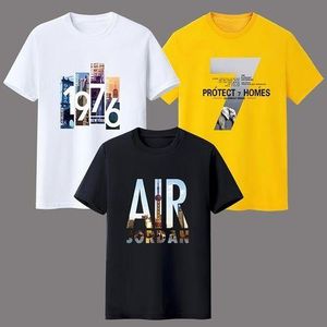 Yixin T-Shirt Manches Courtes - 3 Pcs