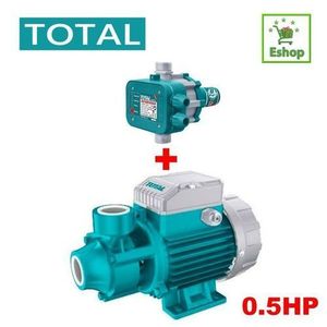 TOTAL Surpresseur 0.5HP 350W + Automatique 1.5Bar – TWPS101TWP137016 -Bleu
