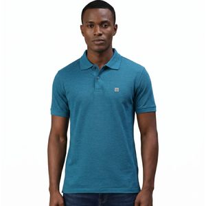 Onn Polo en Coton pour Homme - Bleu