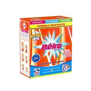 Lessive en Poudre BÉKO Machine – Formule Renforcée – 27 Lavages