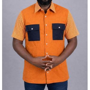 TAFA Chemise Hommes Manches Courtes New Tendance