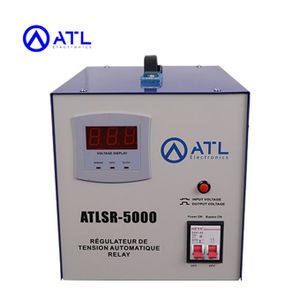 ATL Stabilisateur 5000 Va - Affichage Numerique - Relay - ATLSR-5000 - Garantie de 02 Semaines