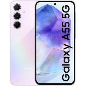 Samsung Galaxy A55 - 6.6" - 8/128Go - 50 Mpx - 32 Mpx - Double SIM – Lavender