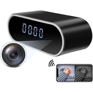 Reveil Camera Espion Wifi-fi Avec vision Nocturne