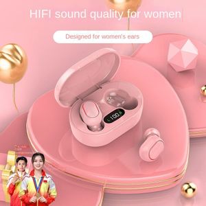 Écouteur Bluetooth Sans Fil - Rose