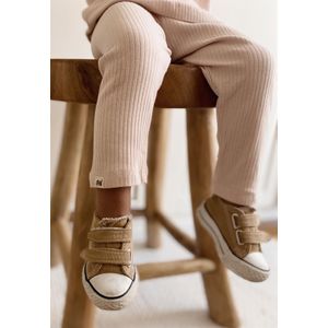 Cigit Leggings Bébé côtelés - Rose poudré