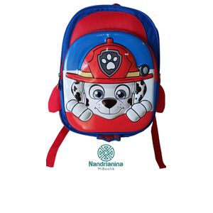 Sac à Dos Enfant 3D Pat'Patrouille - Modèle Marcus (Marshall)