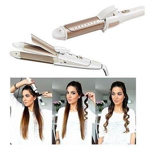 Geemy Fer à Lisser Et à Friser / Boucler 2 En 1 GM -2961