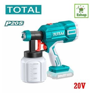 TOTAL Pistolet à Peinture 20V – TSGLI2001 – Multicolore