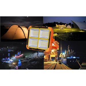 Projecteur LED Solaire Multifonction  Rechargeable