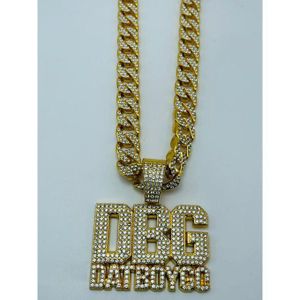 Chaîne Bling Bling Pendentif En Zircons  FF