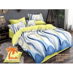 Belle Lot de 2 Draps et 2 Taies - Confort et Élégance pour Lit 3 Places