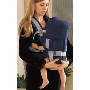 Mode Porte Bébé Kangourou BLEU 