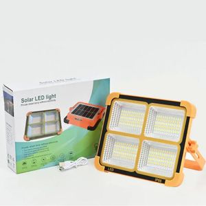 Projecteur LED Solaire Rechargeable – Éclairage Puissant & Économique