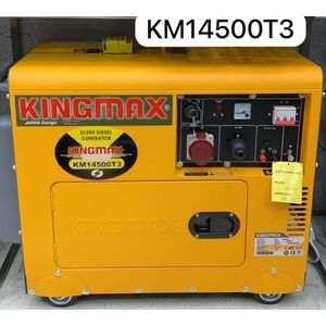 KINGMAX Groupe Electrogène Diesel Super Silencieux Triphasé à Démarrage Automatique