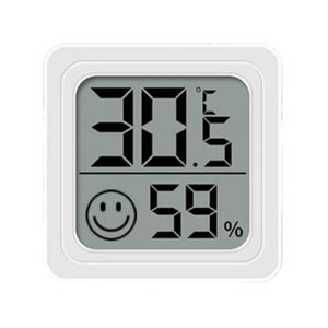 TodyJeyHo Mini hygromètre numérique – Thermomètre d'intérieur, surveillance de la température et de l'humidité, affichage haute précision