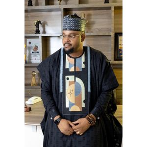 Ensemble tunique homme avec boubou en tissu très bonne qualité