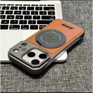 Coque iphone 17 Pro marron bague fin