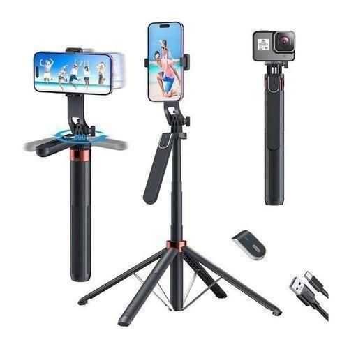 product_image_name-Generic-Perche à Selfie Q185 Intelligente Avec Suivi Du Visage - Stabilisateur Intégré-1