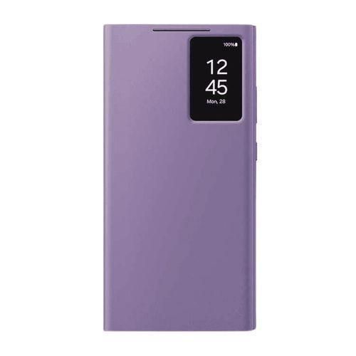 Generic Etui à Rabat Intelligent Compatible Pour Samsung Galaxy S24 ULTRA - VIOLET