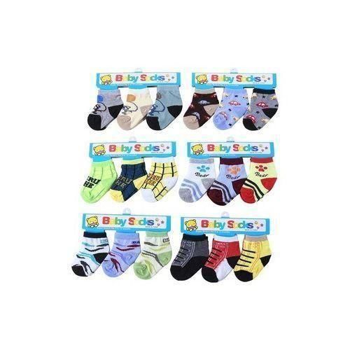 product_image_name-Generic-HD (24 Paires) Chaussette Bébé Fille Et Garçon En Coton Avec 03 Genouillères Bébé-6