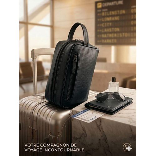 product_image_name-Generic-Pochette Organisateur de Voyage Classic - Noir-3