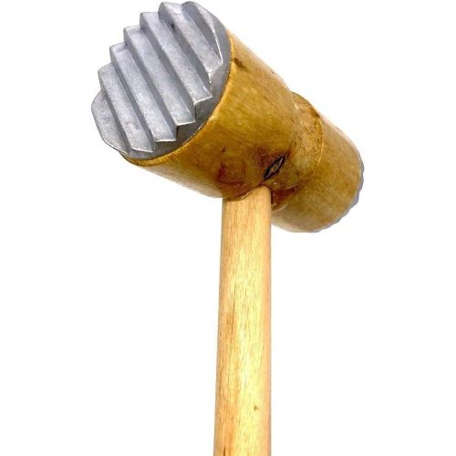 product_image_name-Generic-Marteau à viande en bois et métal, attendrisseur à viande, marteau à steak, marteau à porc, marteau à poulet, ustensile de cuisine-4