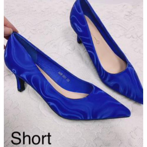 Escarpin bleu pas cher outlet
