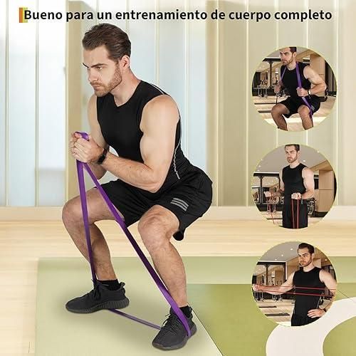 product_image_name-Fashion-Bande De Résistance Yoga Fitness Exercice Corps Sculpture Perte De Poids Formation Bande élastique Noir-6