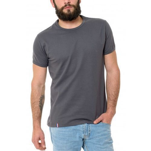 product_image_name-Fashion-Lot De 5 Tee-shirts Ras Du Cou 100% Coton - Mulicolore-4