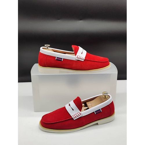 Geogra MOCASSIN POUR HOMME ROUGE Prix pas cher Jumia CI