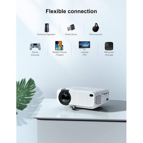 Generic MINI Projecteur Portable Pour Home Cinéma 3D D40, Full HD - Prix  pas cher