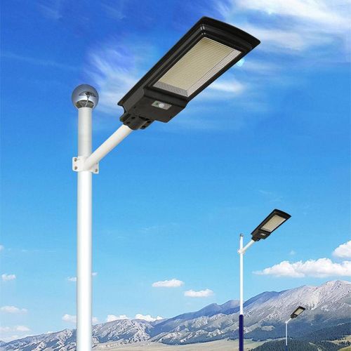 Generic Lampadaire Solaire LED 5000W LEADDER LD-J223 avec Télécommande & Support - image 5