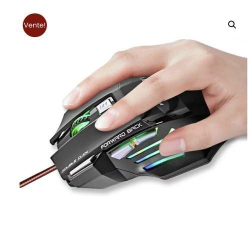 Generic Souris Gaming Filaire USB RGB Réglable