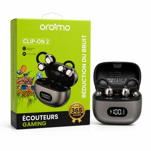 Generic Écouteurs Bluetooth avec boîtier de charge et écran LED