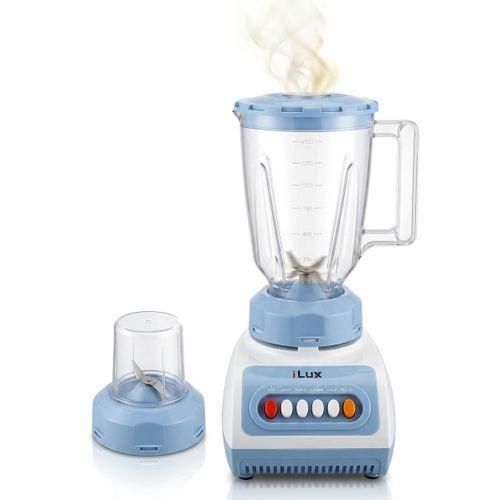 Ilux Blender LX-999 - 1.5 L - 4 Vitesses + Pulse - Bleu