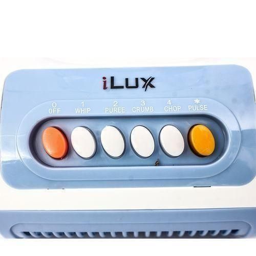 Ilux Blender LX-999 - 1.5 L - 4 Vitesses + Pulse - Bleu - image 2