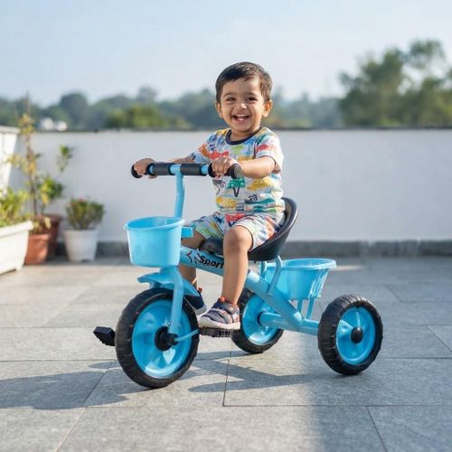 Generic tricycle pour enfant de 1 à 3 ans - bleu