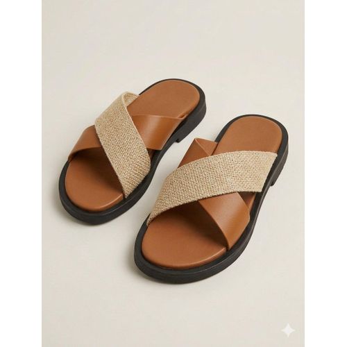 Generic sandales à brides croisées pour homme pointure 44