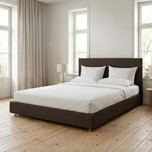 RICHBOND Lit Zen - Simili Cuir Marron - 190 x 090 - image 2