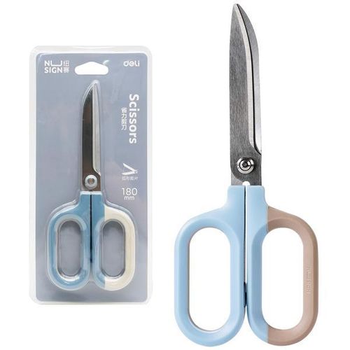 product_image_name-Generic-Ciseaux de papeterie couleur Macaron en acier inoxydable, pour adultes, école, maison, bureau, tailleur, Scrapbook, papier artisanal-5
