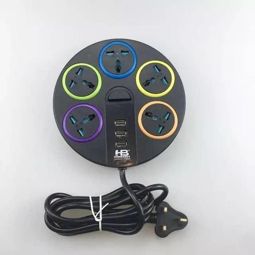 Generic Rallonge/Multiprise 5 Prise + 3 Port USB - image 2