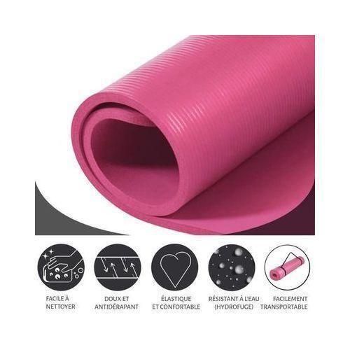 Generic TAPIS DE SPORT YOGA - ROSE - image 2