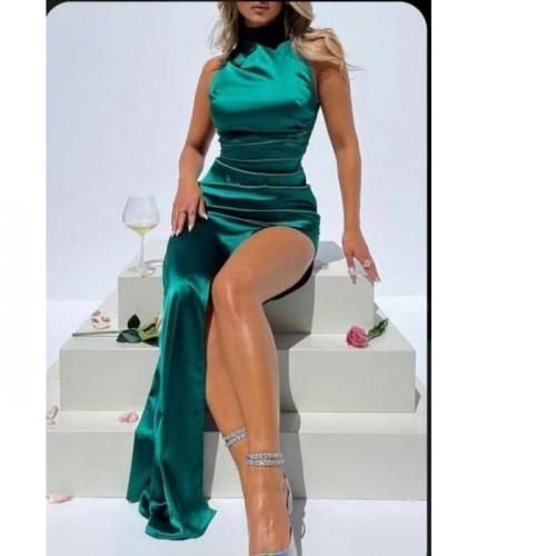 Fashion ROBE DAME DE SOIREE VERT Prix pas cher Jumia CI